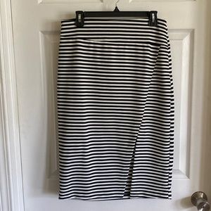 Black and white skirt